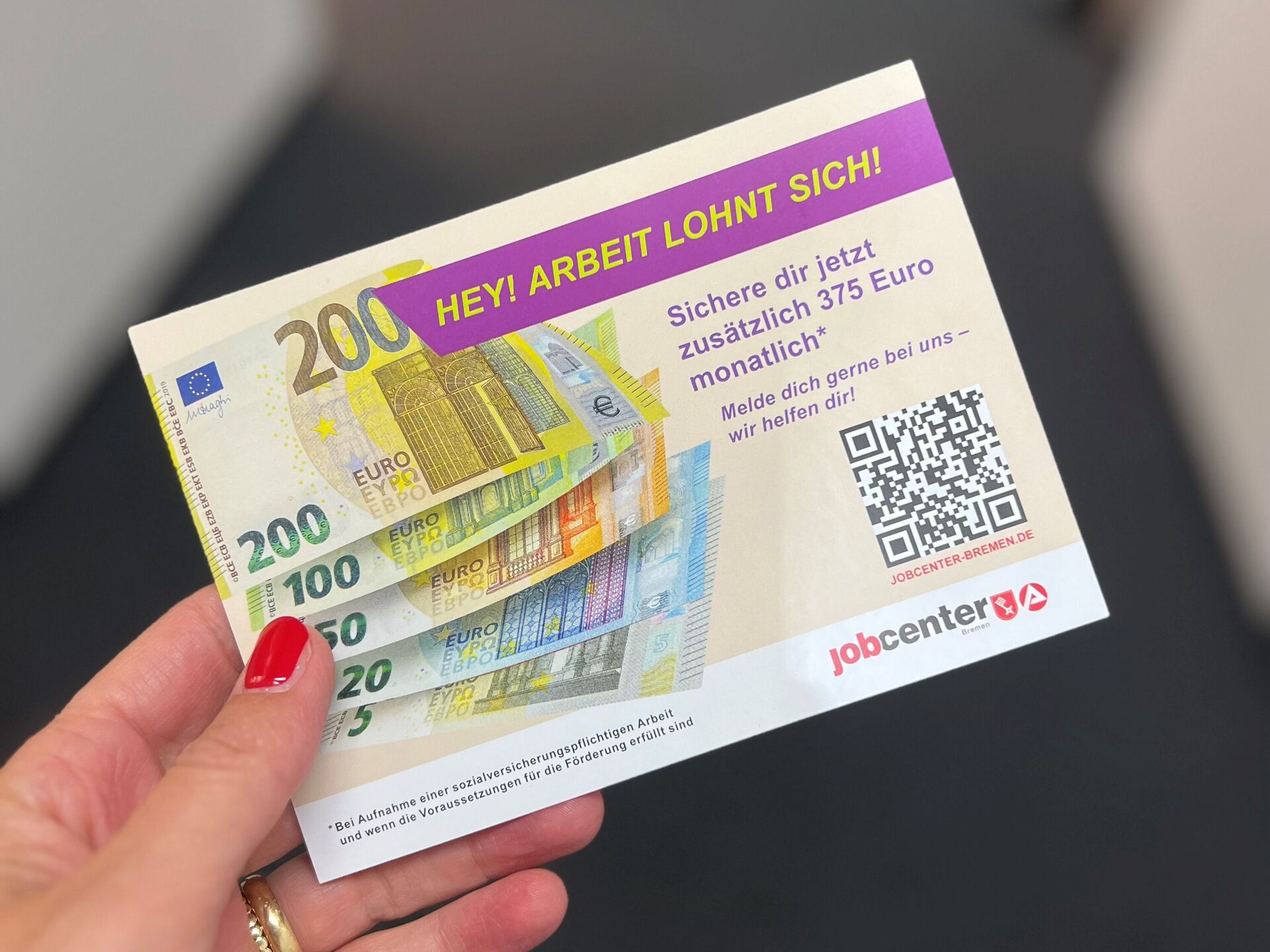 Arbeit lohnt sich: Informationen zum Einstiegsgeld