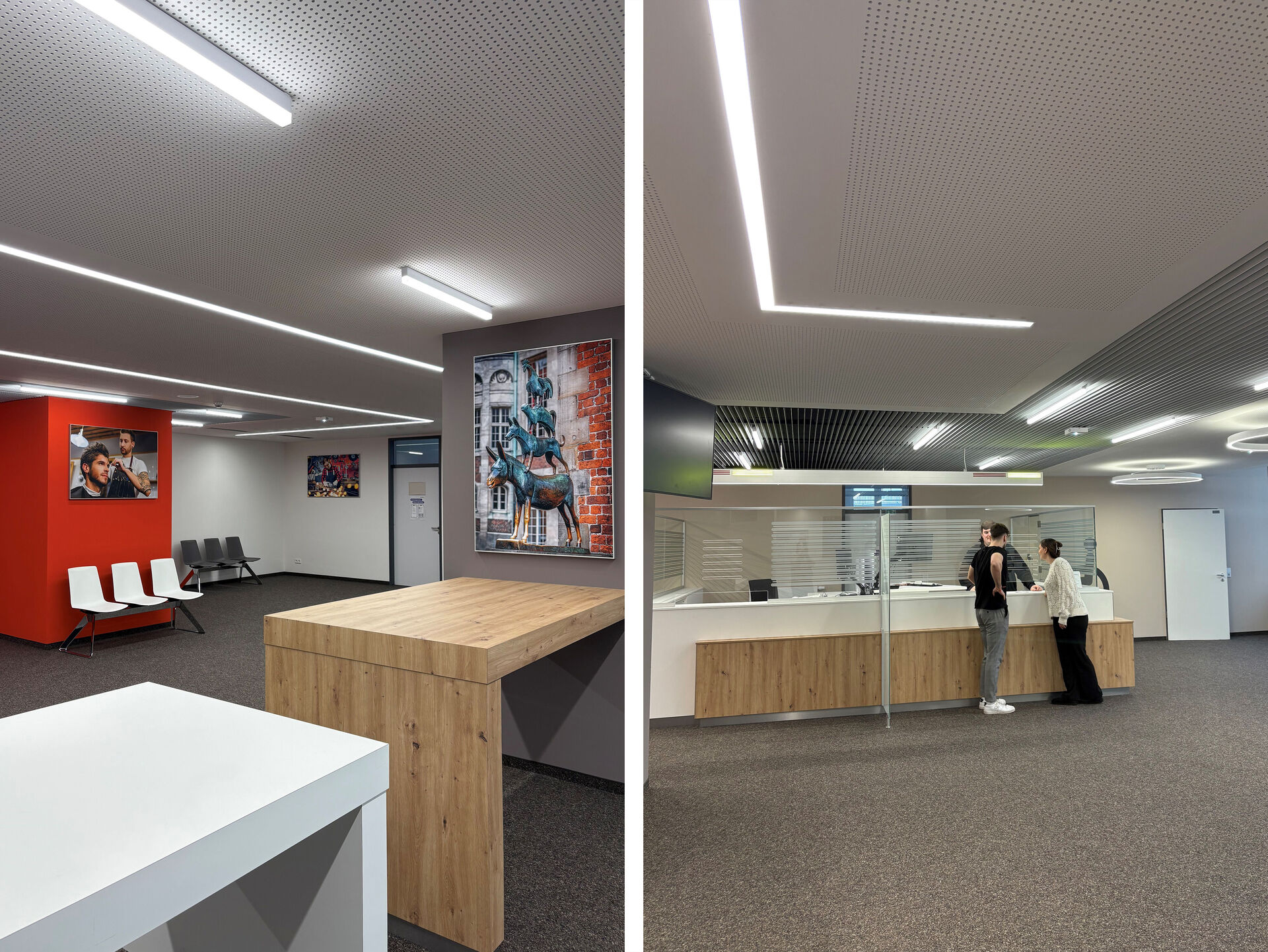 Umgebaute Eingangszone West ab 19.2.26