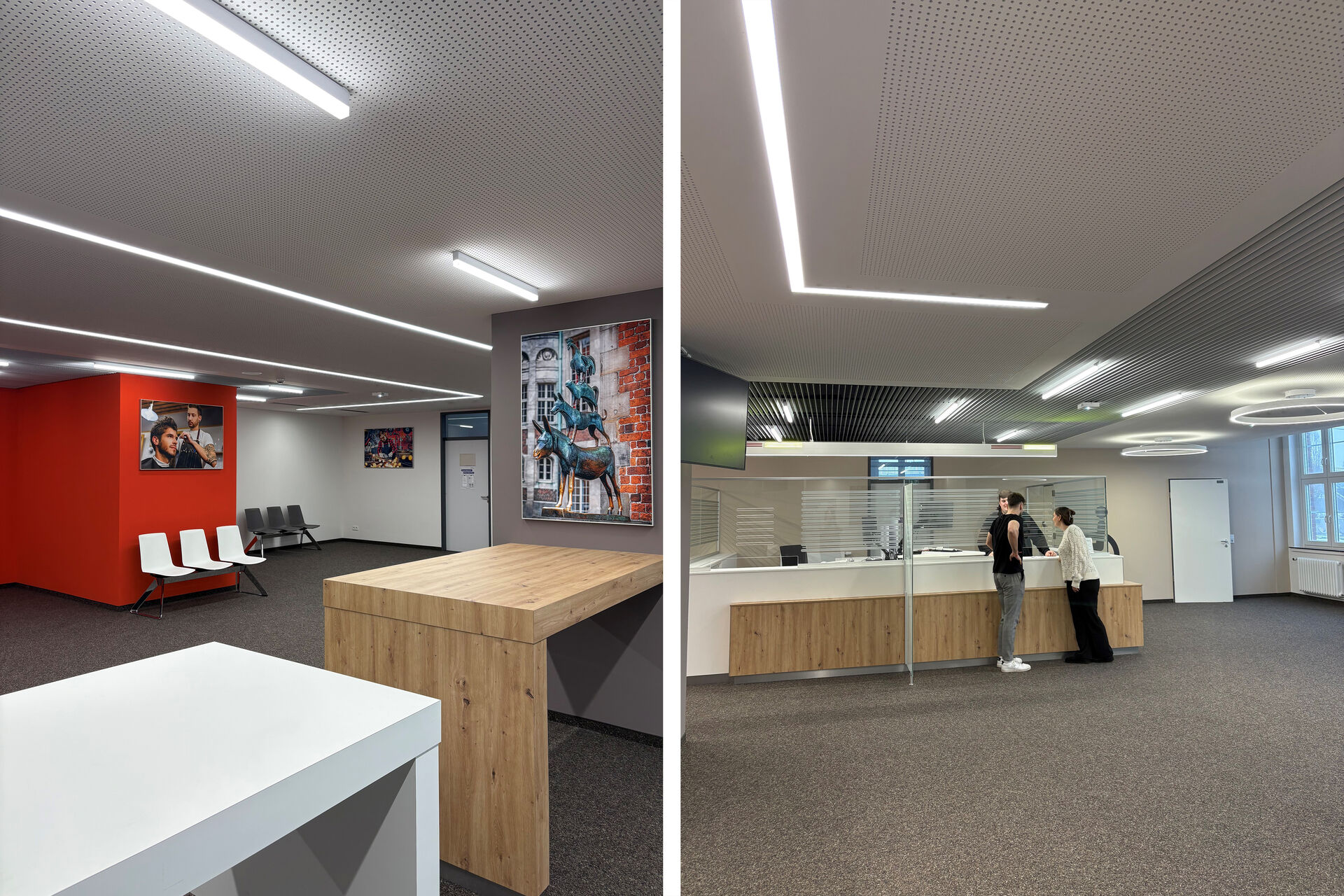 Umgebaute Eingangszone West ab 19.2.26