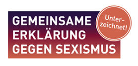 Logo Gemeinsame Erklärung gegen Sexismus