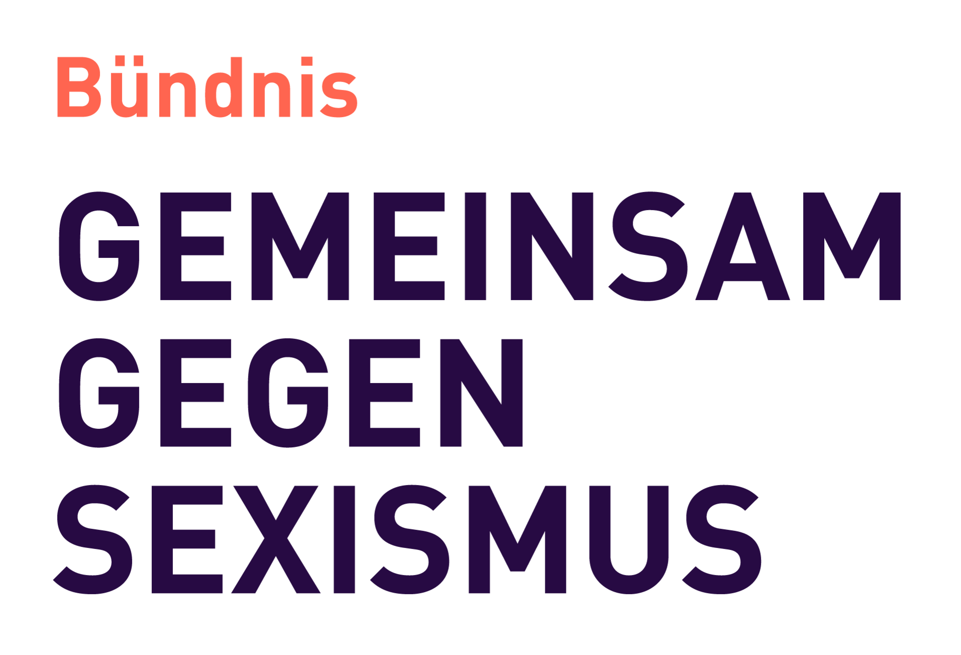 Logo Gemeinsame Erklärung gegen Sexismus